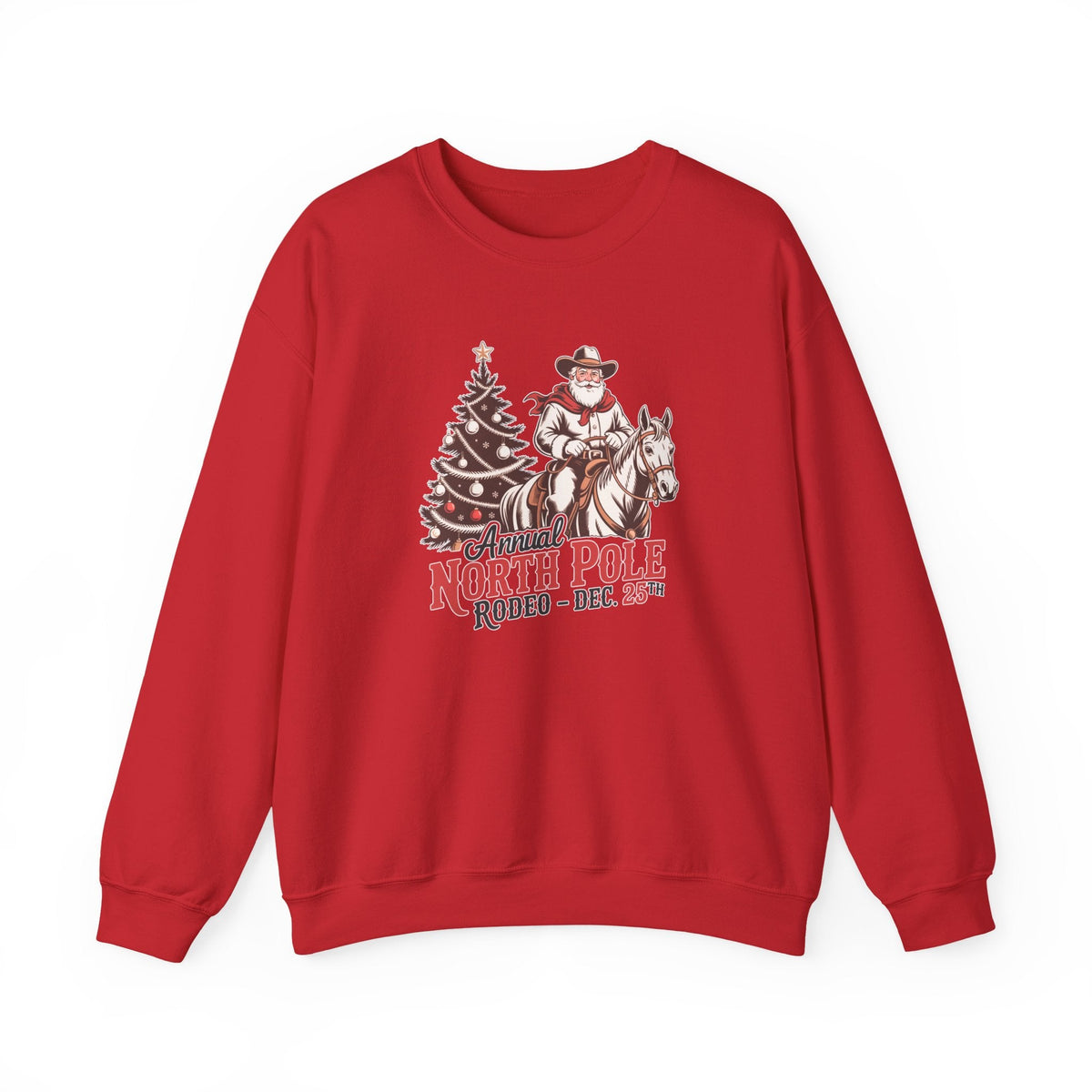 Annual North Pole Rodeo Graphic Sweatshirt product image 6