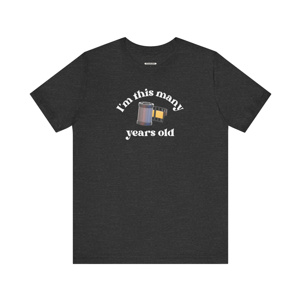 I'm This Many Years Old (Roll of Film) Graphic T-Shirt product image 7