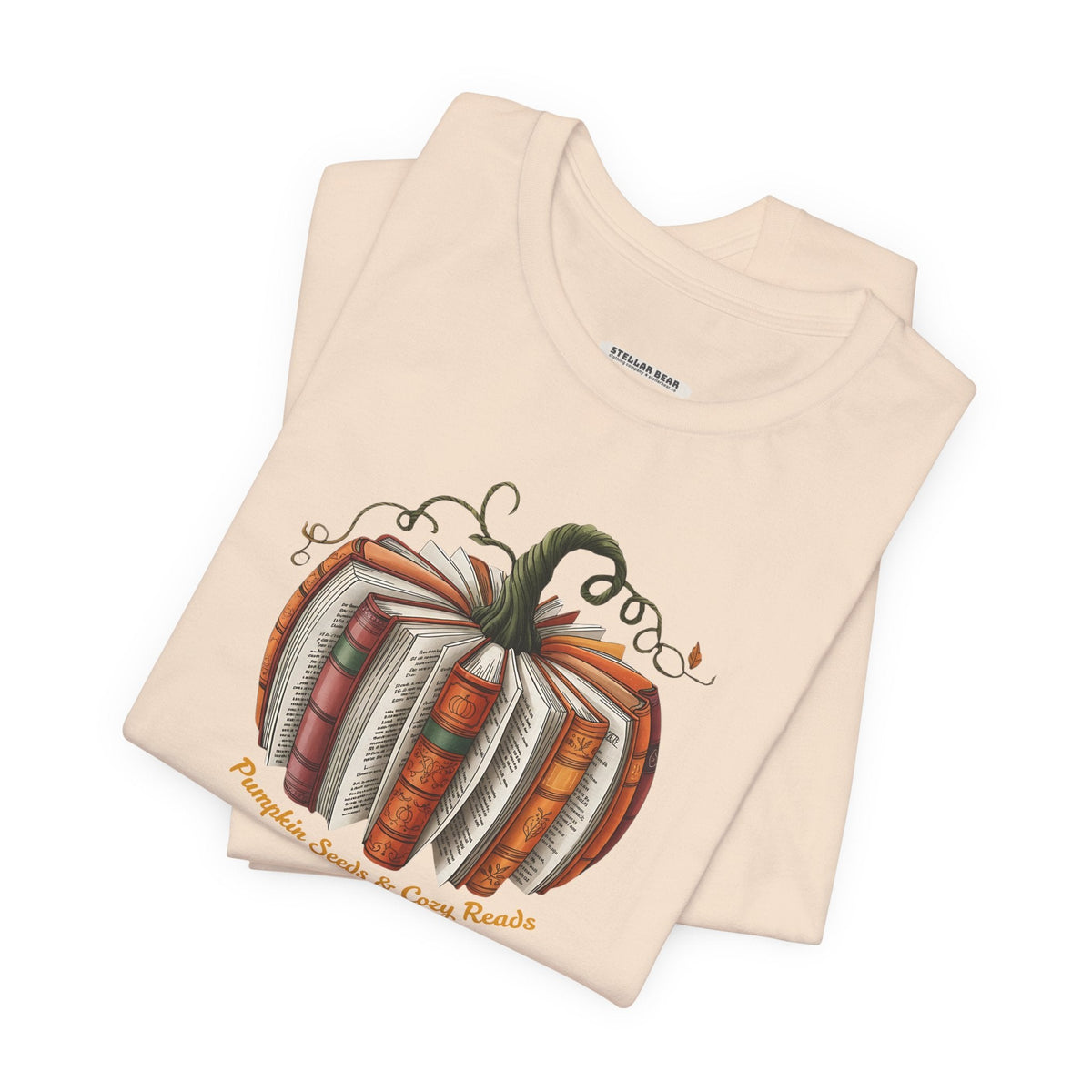 Pumpkin Seeds and Cozy Reads Graphic T-Shirt product image 1