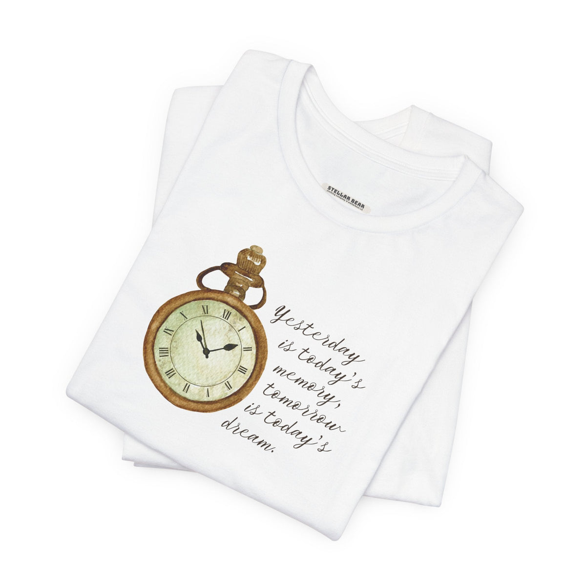 Yesterday is Today's Memory, Tomorrow is Dream Pocketwatch product image 6