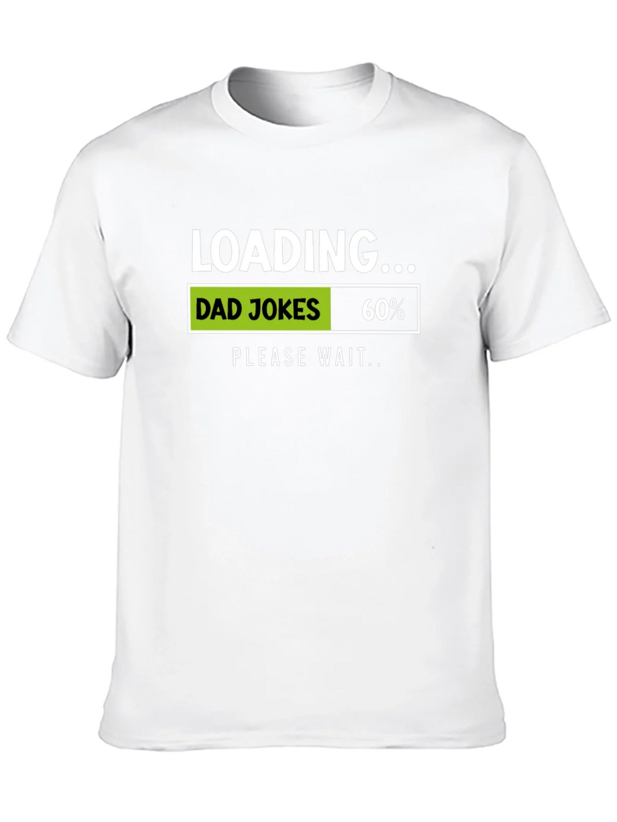 Dad Jokes Loading Funny Graphic T-Shirt product image 9