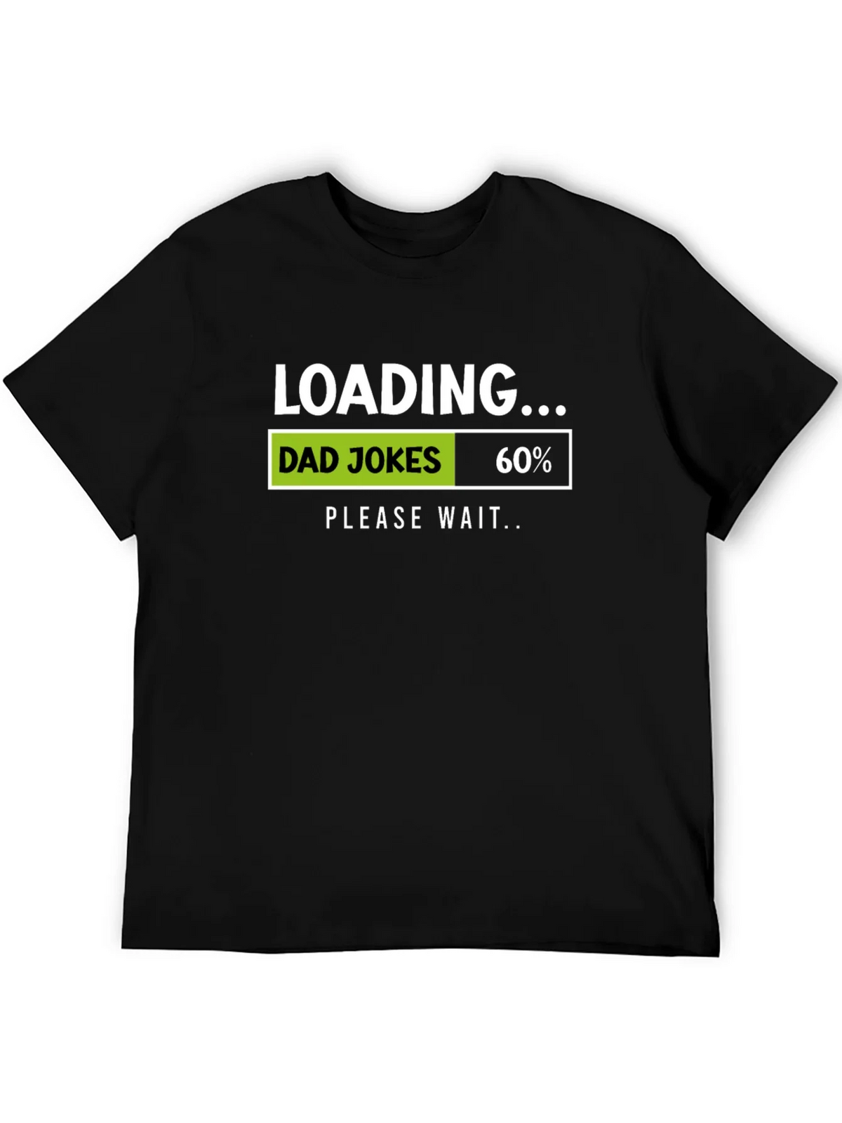 Dad Jokes Loading Funny Graphic T-Shirt product image 5