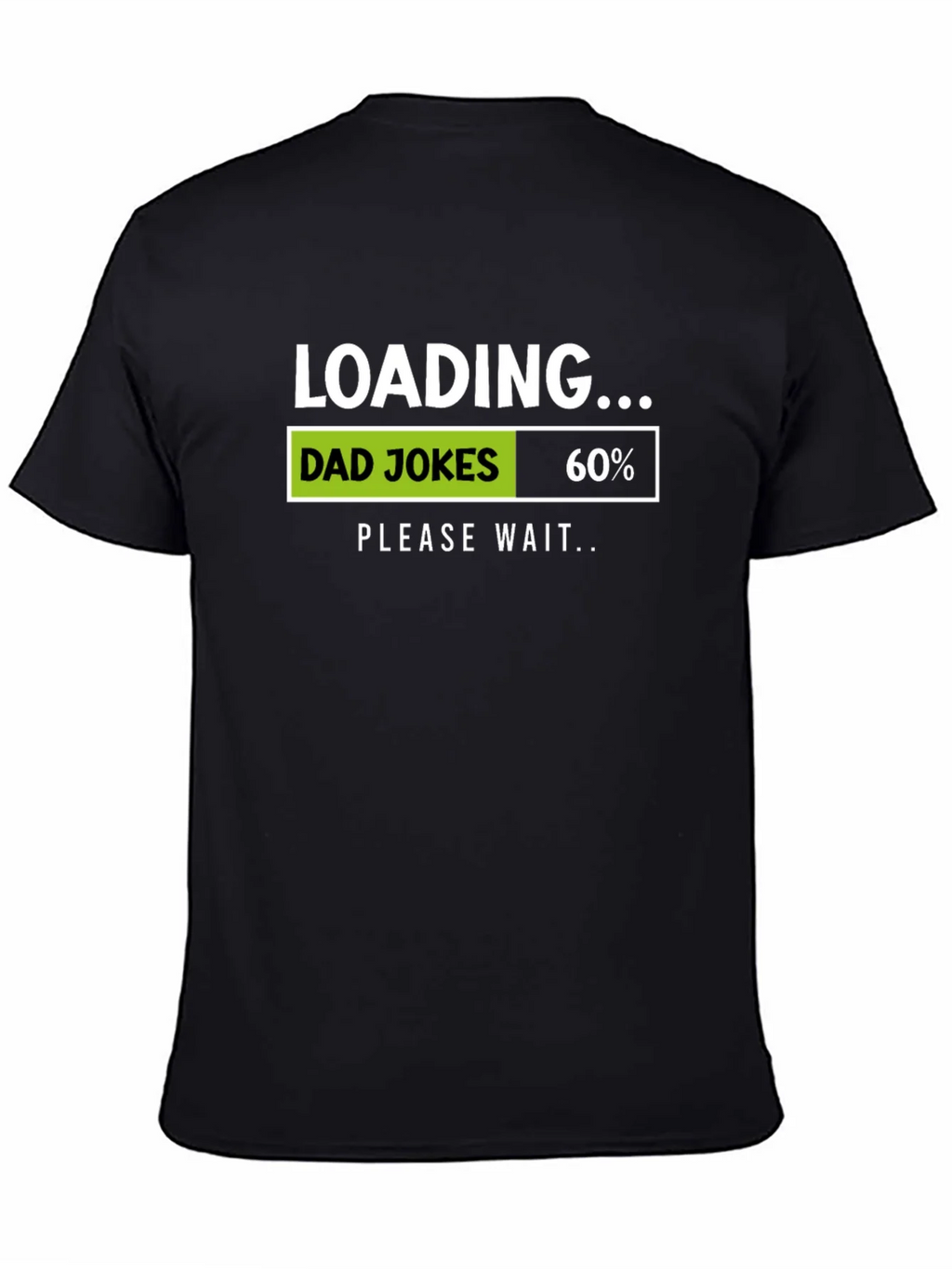 Dad Jokes Loading Funny Graphic T-Shirt product image 4