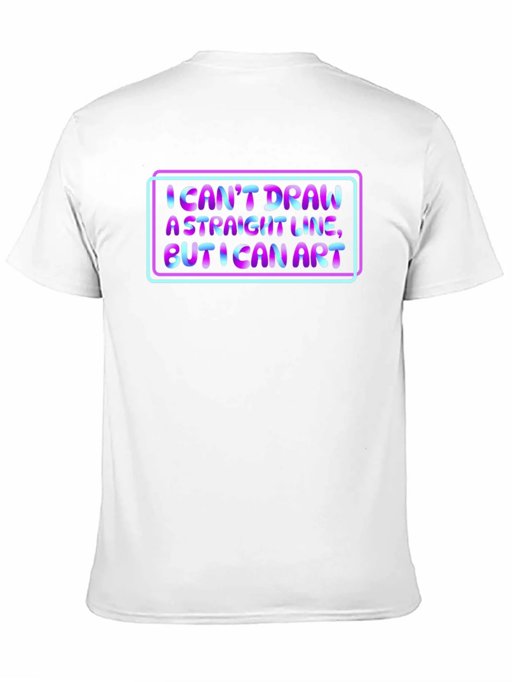 I Cant Draw a Straight Line Art T-Shirt product image 10