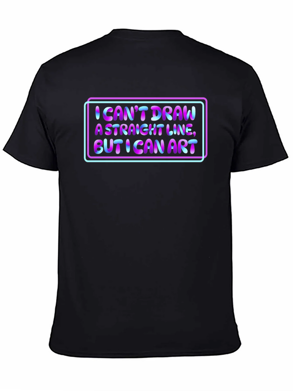 I Cant Draw a Straight Line Art T-Shirt product image 4