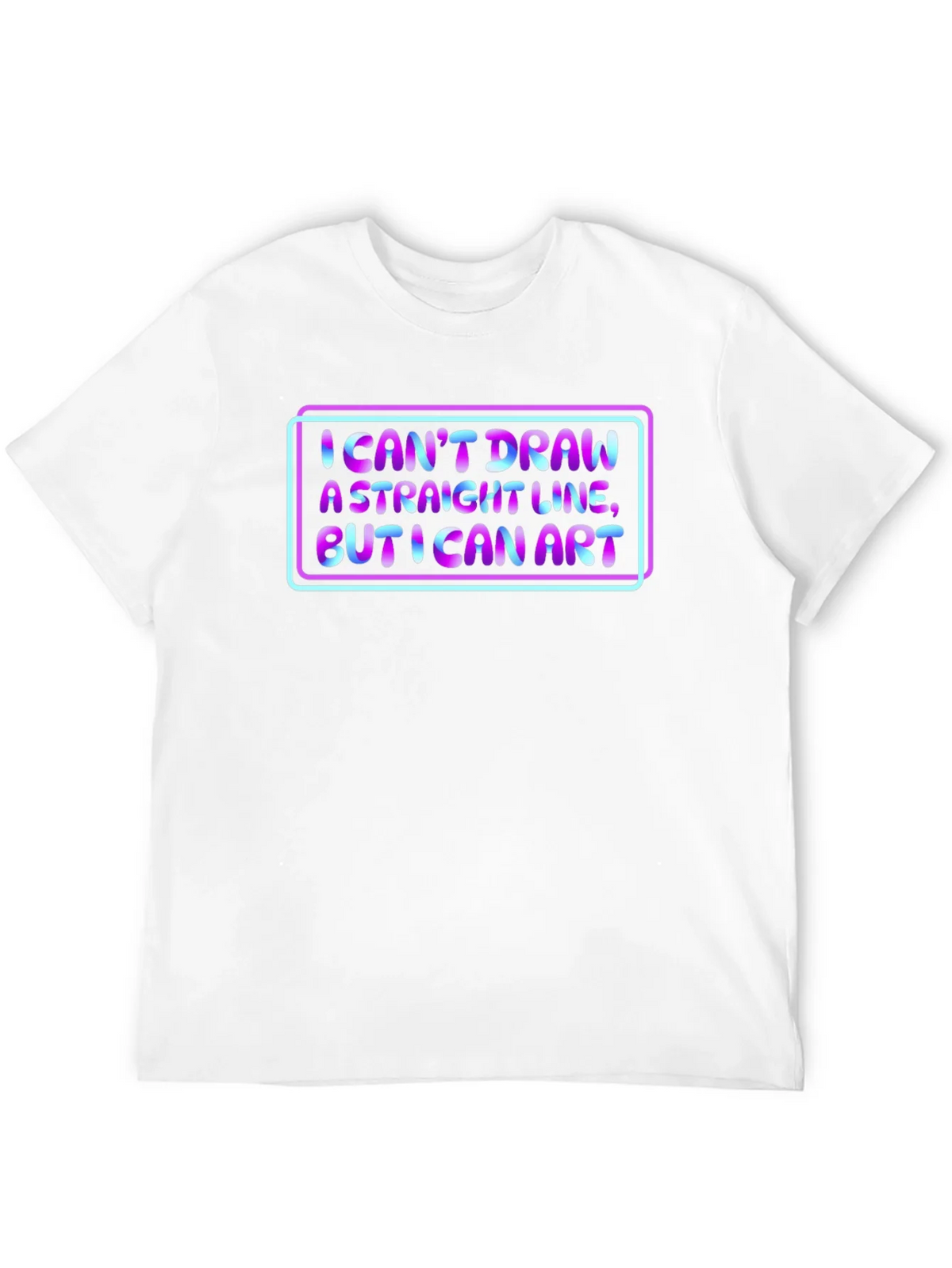 I Cant Draw a Straight Line Art T-Shirt product image 11
