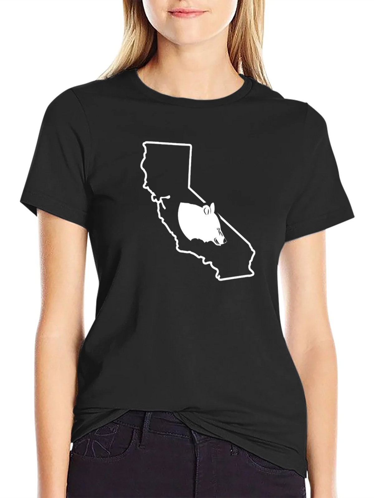 California Bear Graphic Tee - Black product image 2