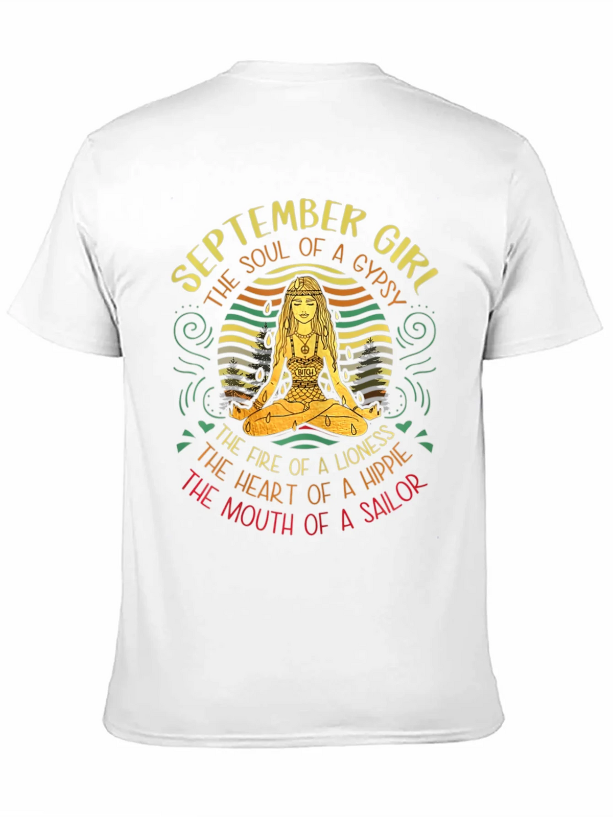 September Girl Gypsy Soul Graphic T-Shirt product image 10