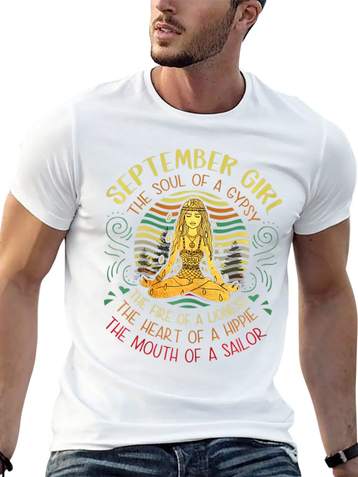 September Girl Gypsy Soul Graphic T-Shirt product image 12