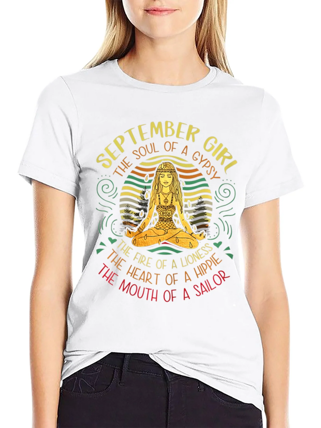 September Girl Gypsy Soul Graphic T-Shirt product image 8