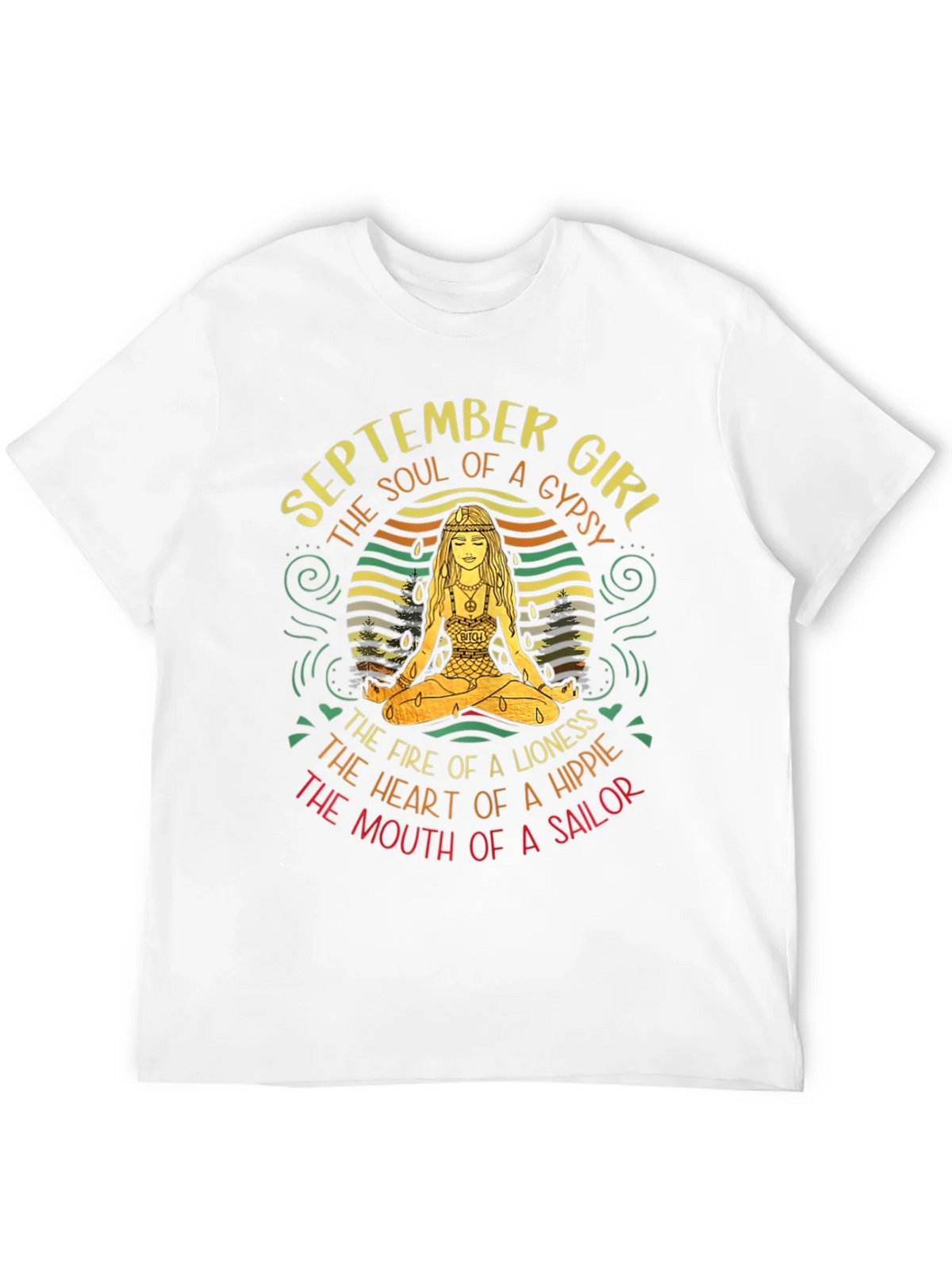 September Girl Gypsy Soul Graphic T-Shirt product image 11