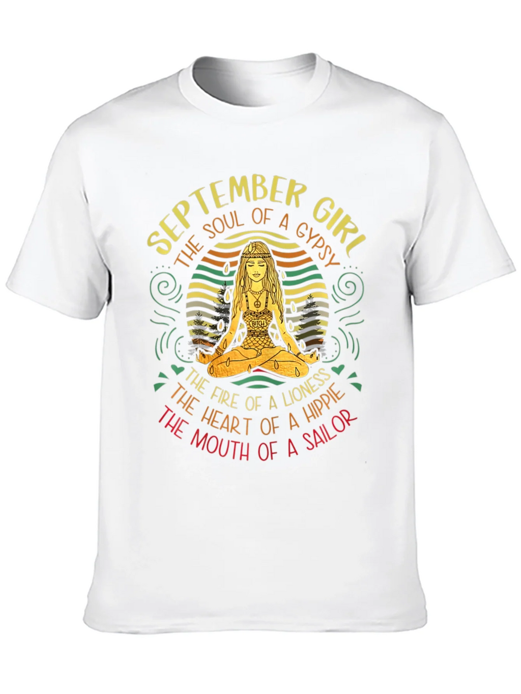 September Girl Gypsy Soul Graphic T-Shirt product image 9