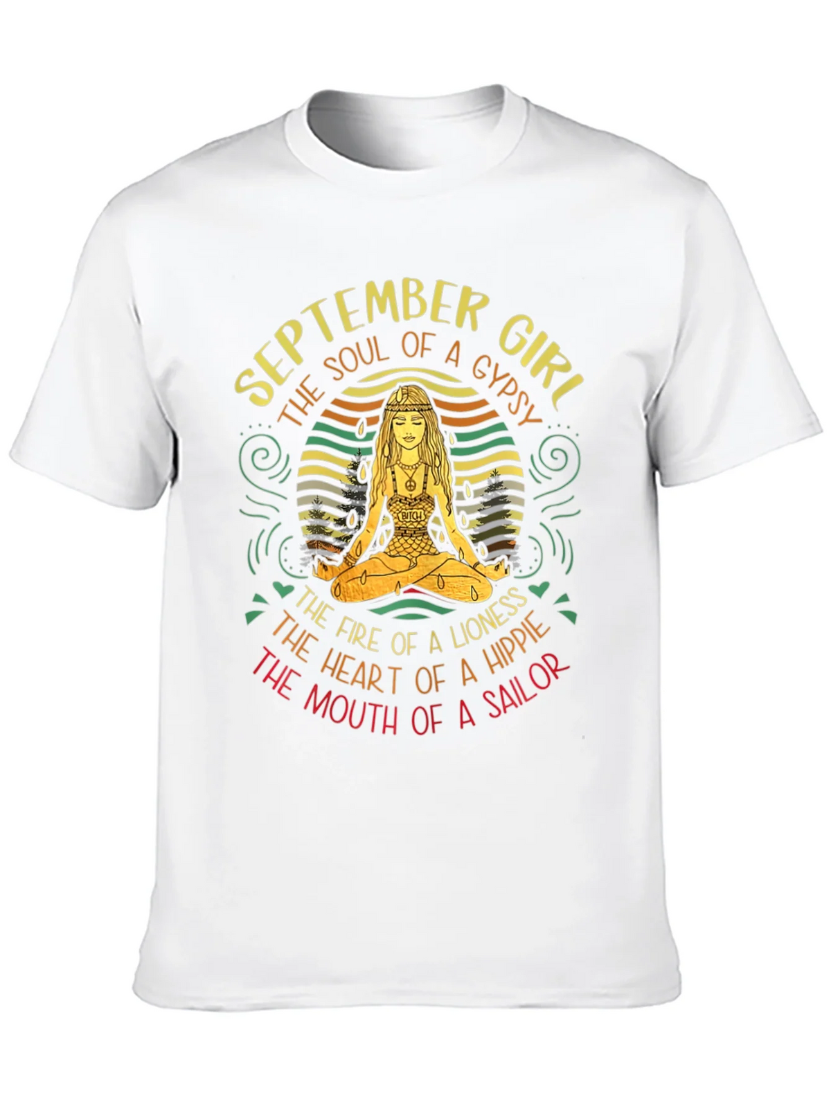September Girl Gypsy Soul Graphic T-Shirt product image 9