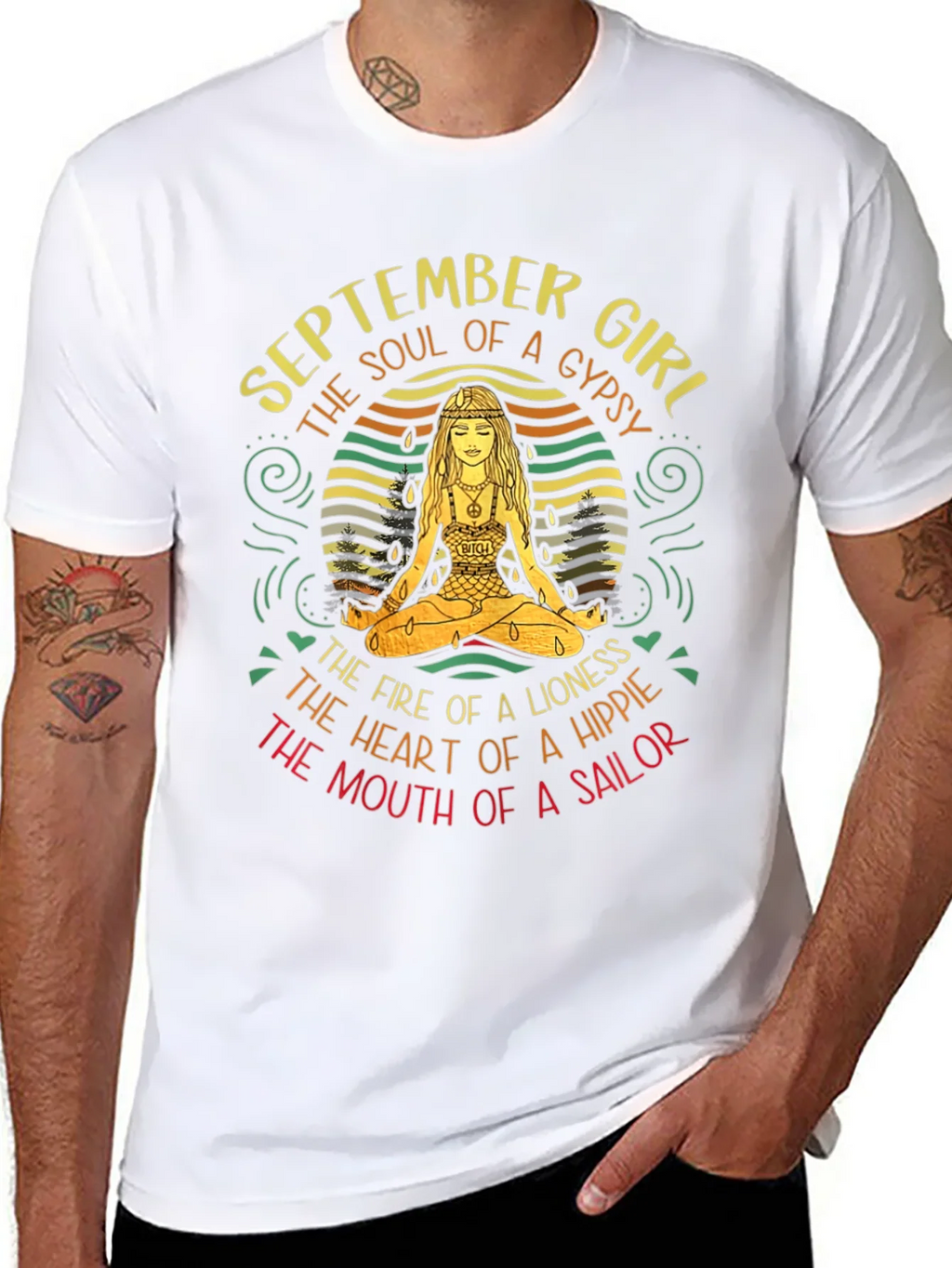 September Girl Gypsy Soul Graphic T-Shirt product image 7