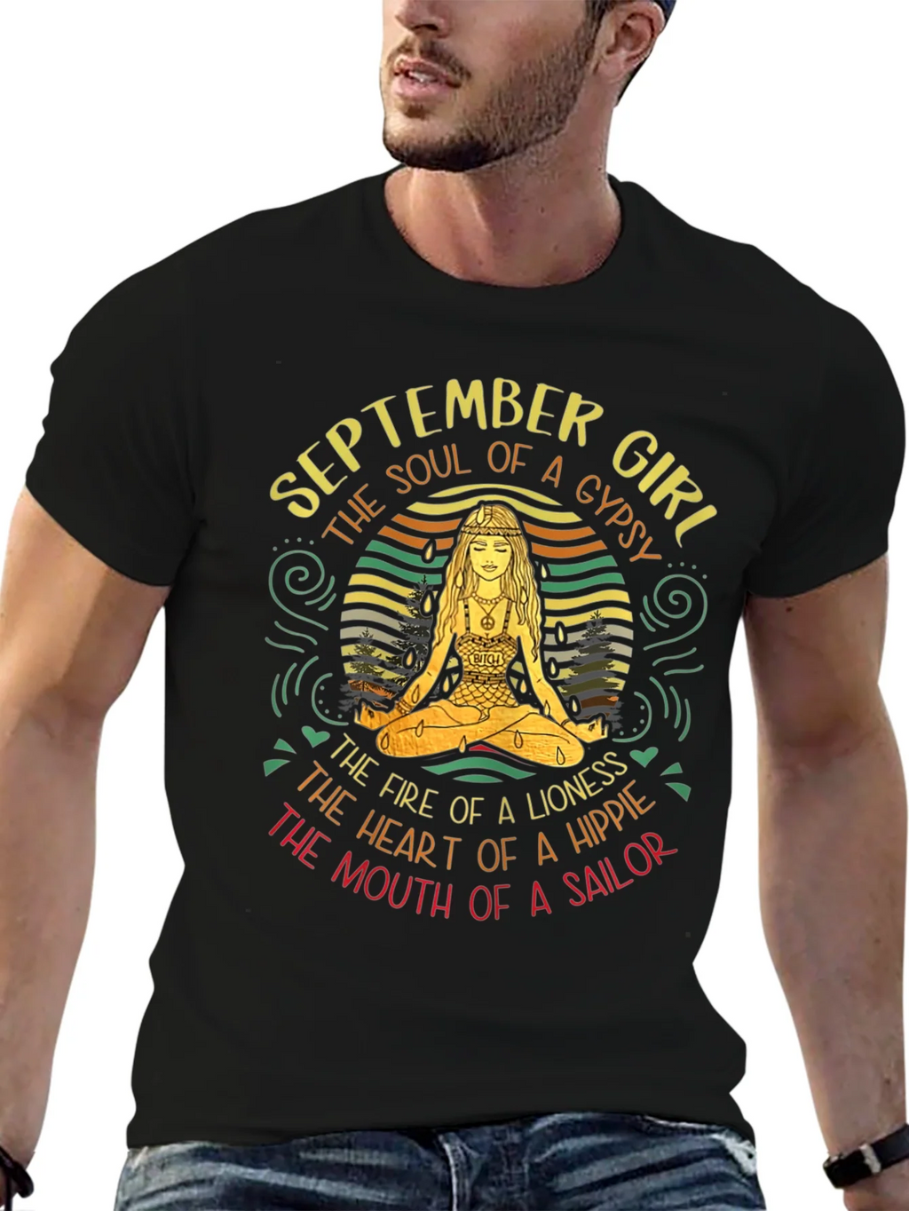 September Girl Gypsy Soul Graphic T-Shirt product image 6