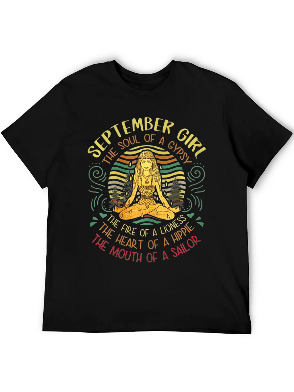 September Girl Gypsy Soul Graphic T-Shirt product image 5