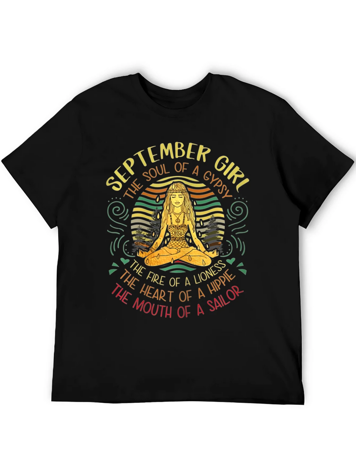 September Girl Gypsy Soul Graphic T-Shirt product image 5