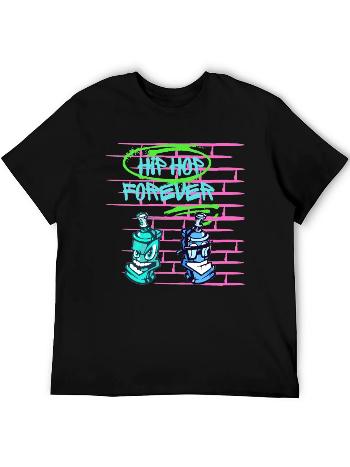 Hip Hop Forever Graffiti Graphic Tee product image 1