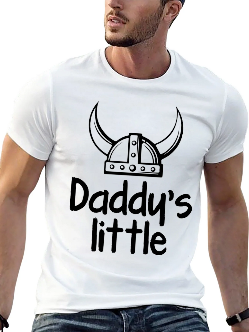 Daddys Little Viking Black T-Shirt product image 12