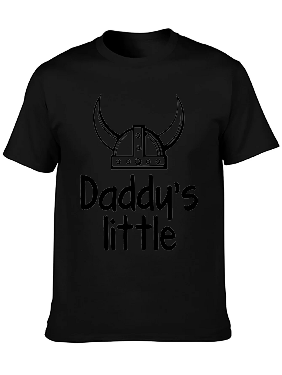 Daddys Little Viking Black T-Shirt product image 3