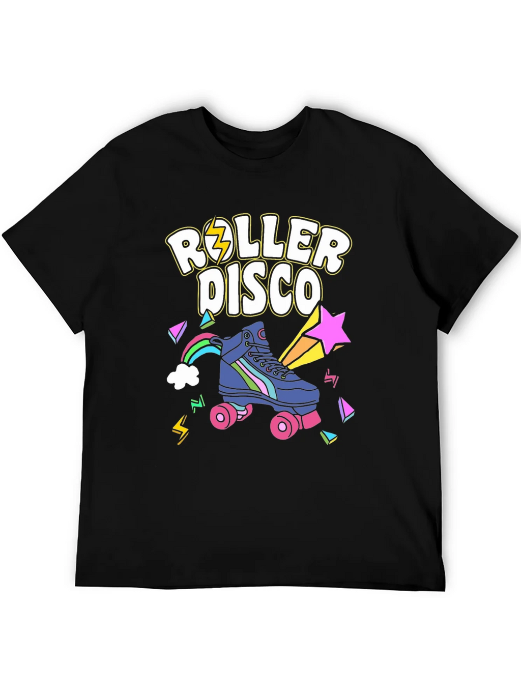 Retro Roller Disco Graphic T-Shirt product image 2