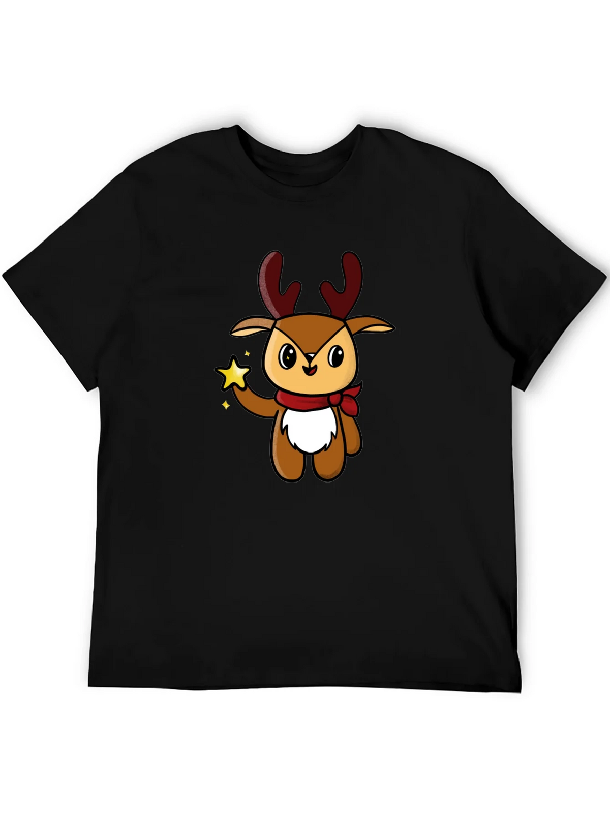 Cute Reindeer Graphic Tee - Holiday Style product image 3