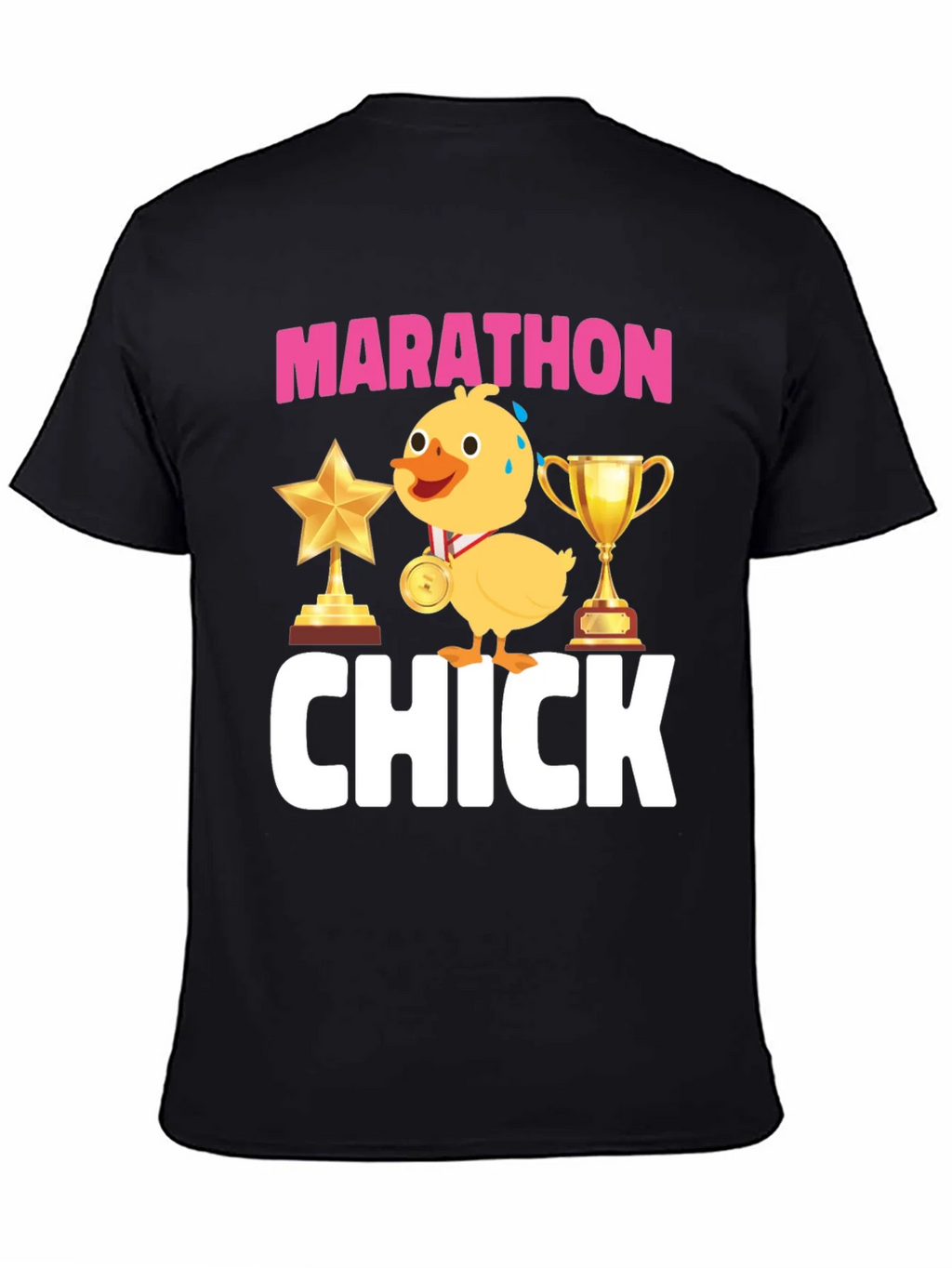 Marathon Chick Graphic T-Shirt product image 4