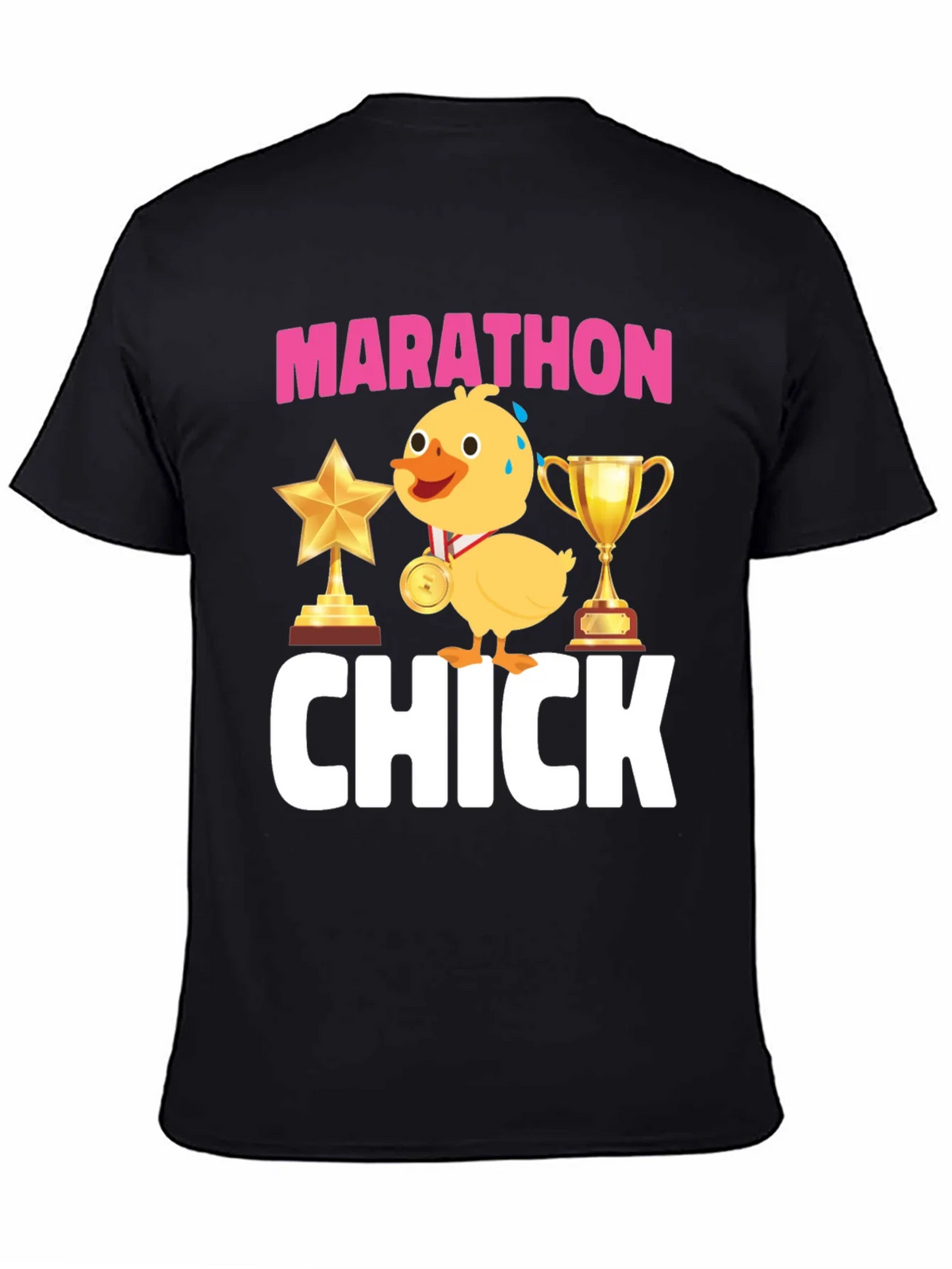 Marathon Chick Graphic T-Shirt product image 4
