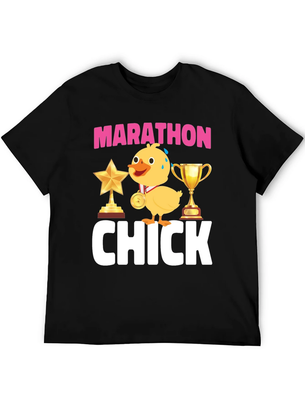 Marathon Chick Graphic T-Shirt product image 5