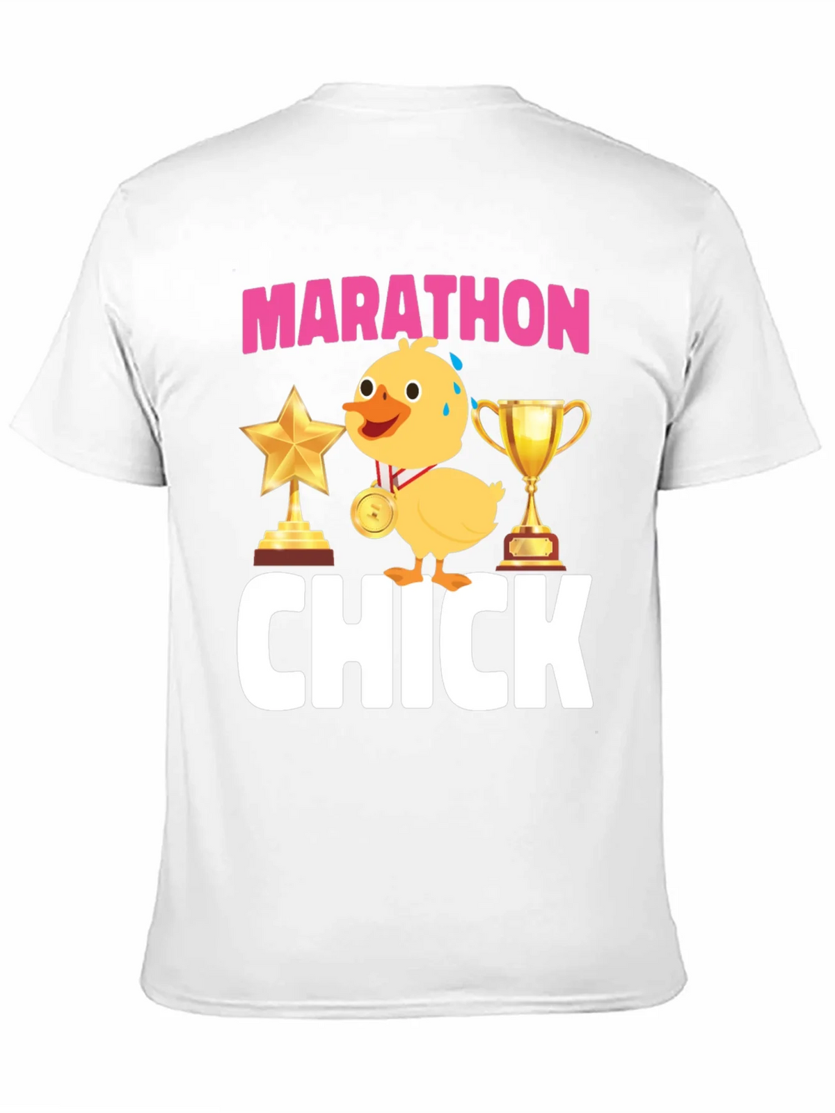 Marathon Chick Graphic T-Shirt product image 10