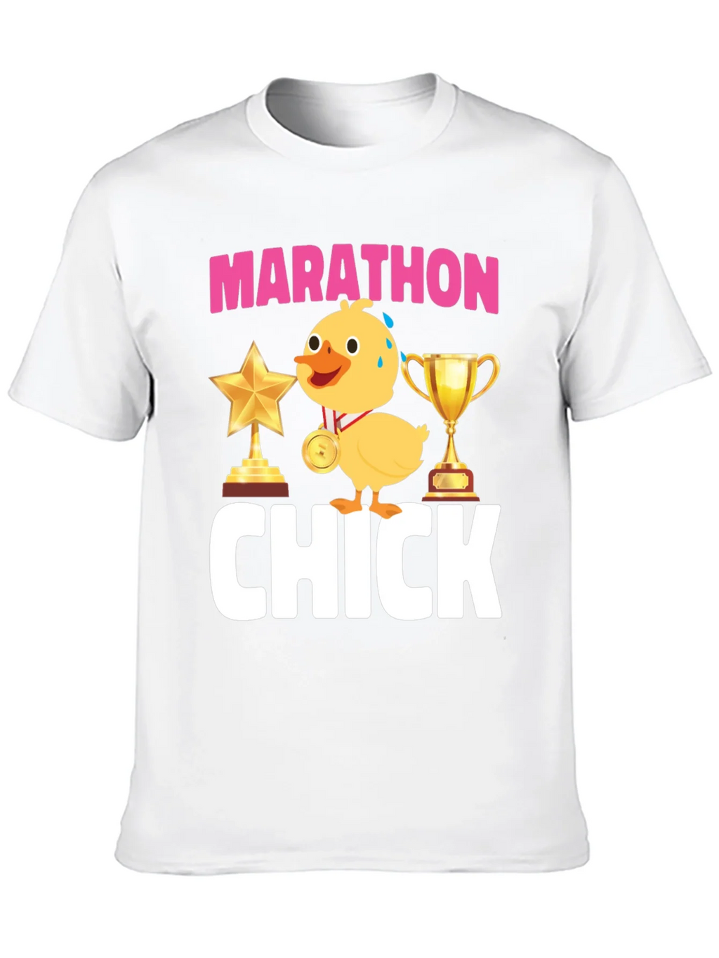 Marathon Chick Graphic T-Shirt product image 9