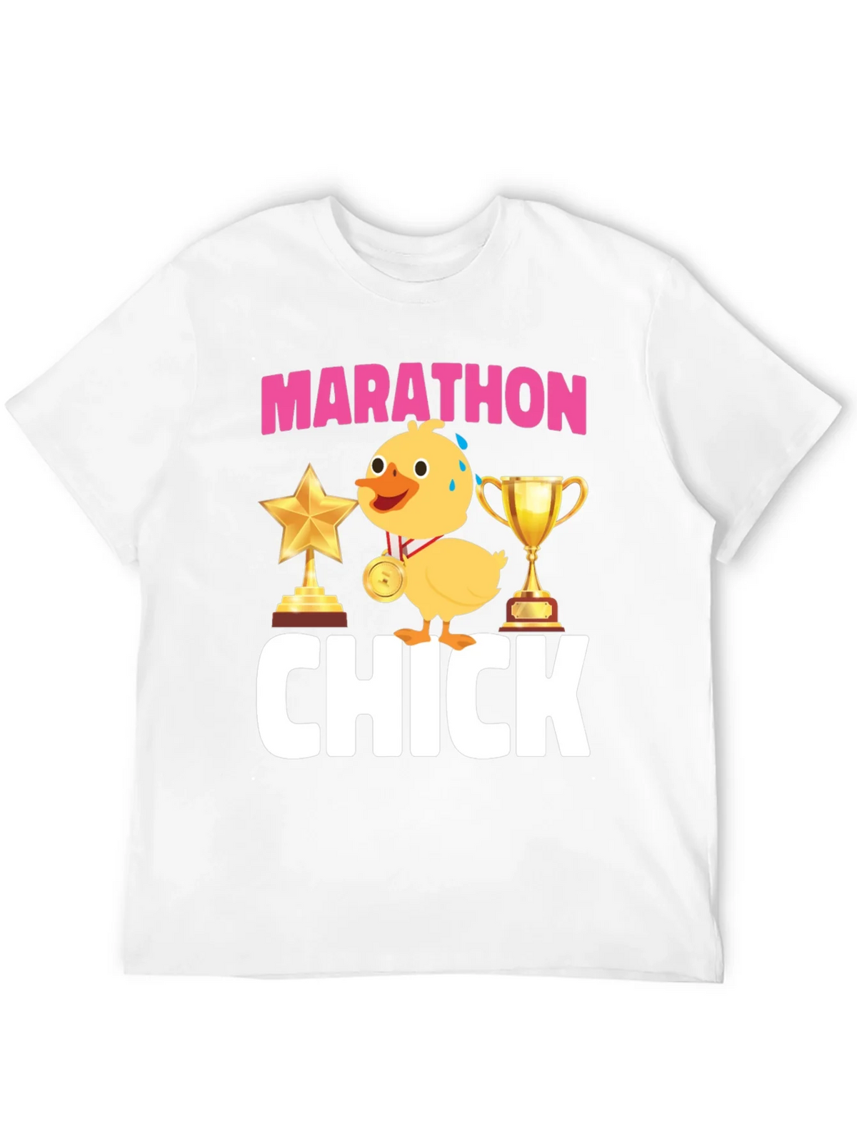 Marathon Chick Graphic T-Shirt product image 11