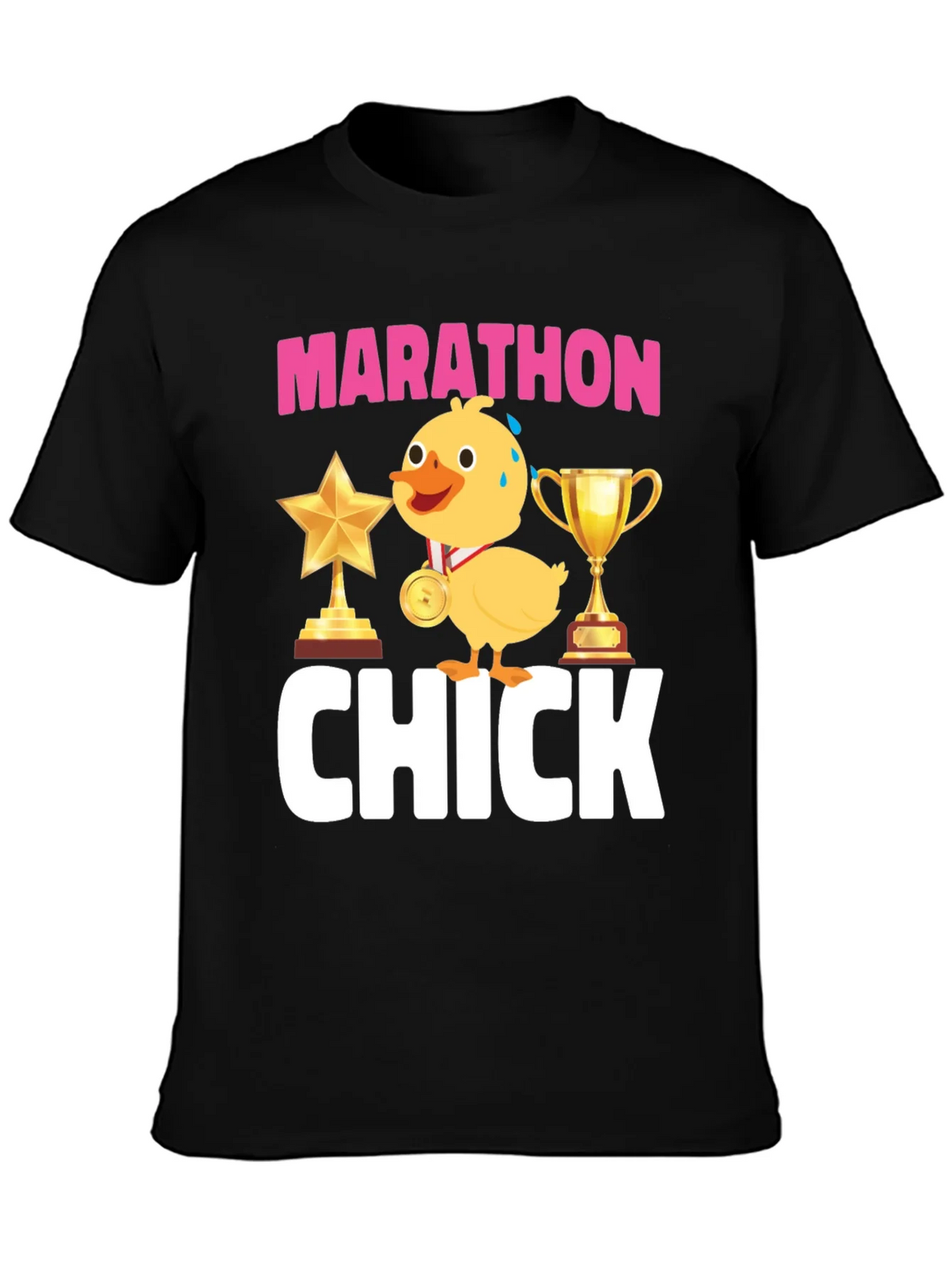 Marathon Chick Graphic T-Shirt product image 3