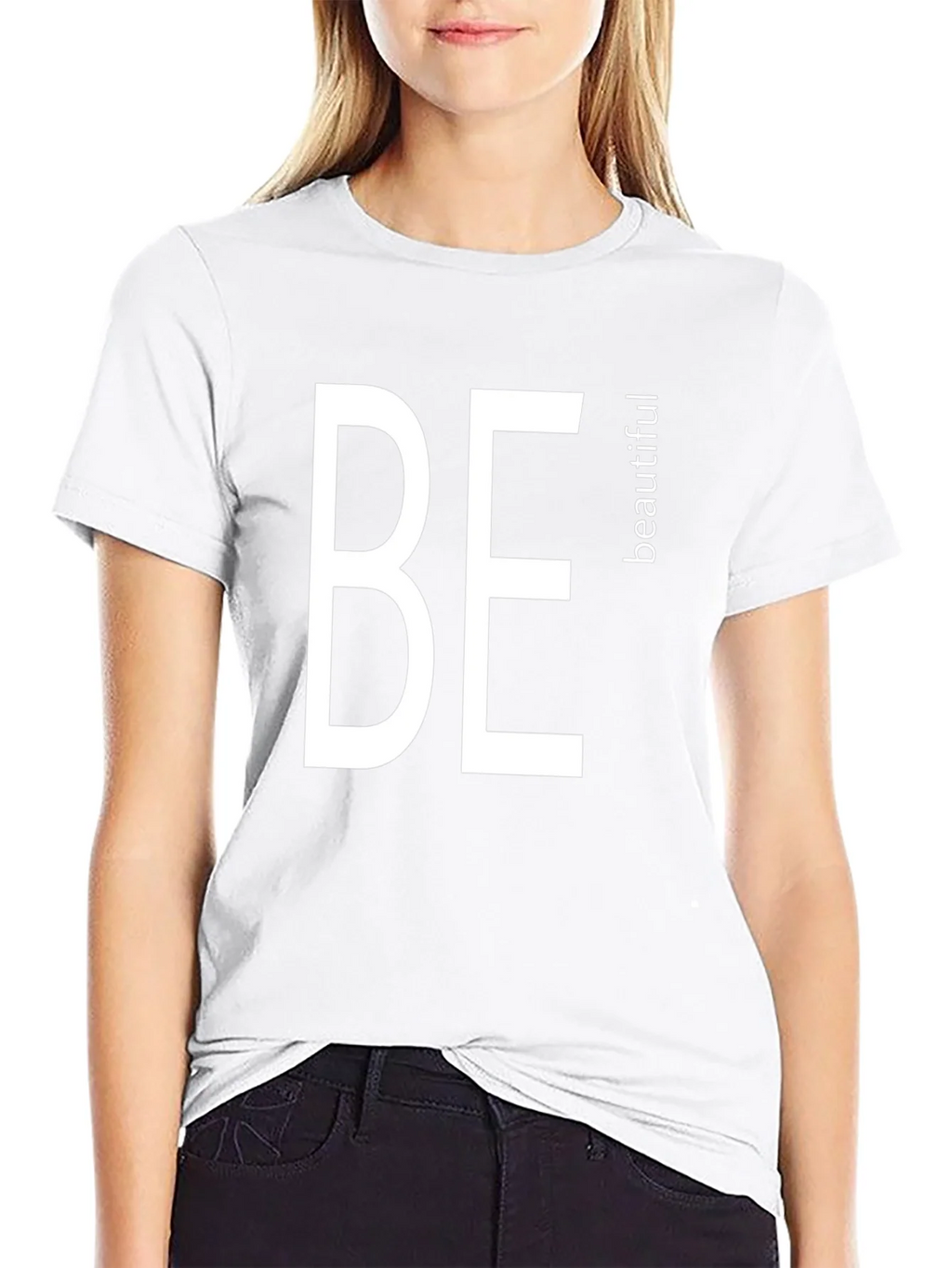 Be Beautiful Black T-Shirt product image 8
