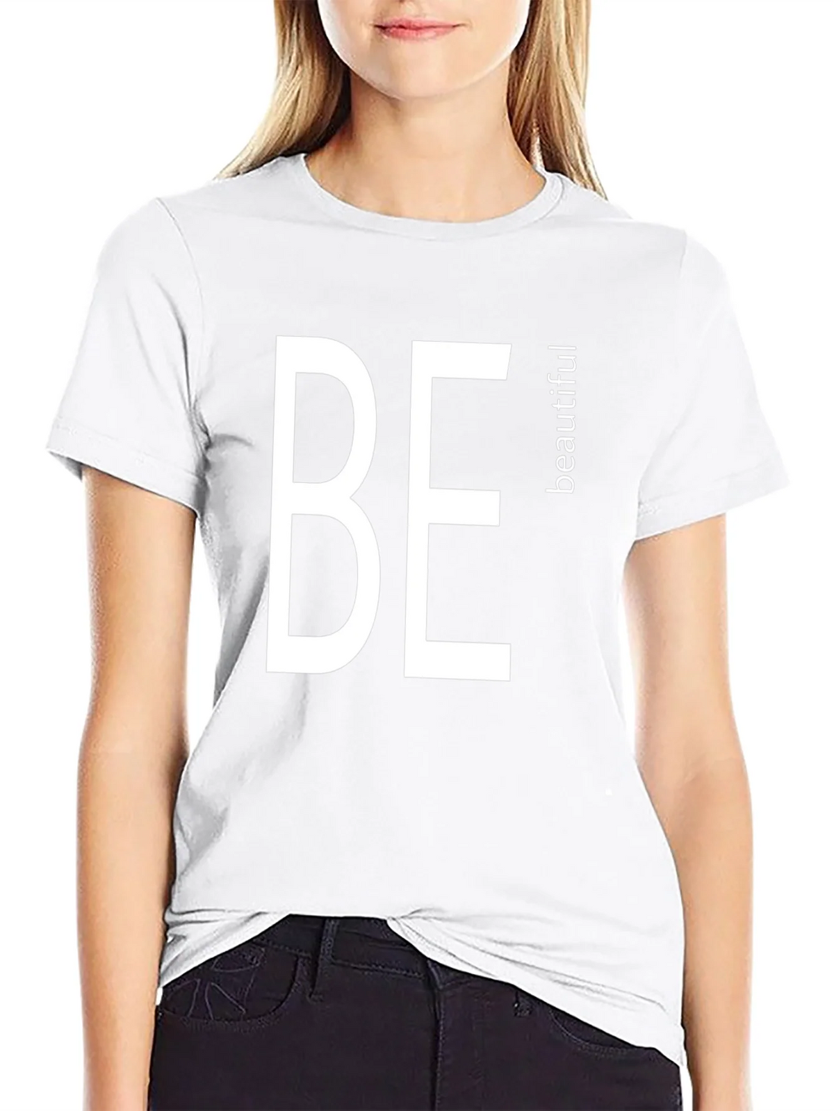 Be Beautiful Black T-Shirt product image 8