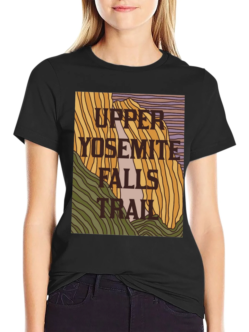 Upper Yosemite Falls Trail Graphic Tee product image 2