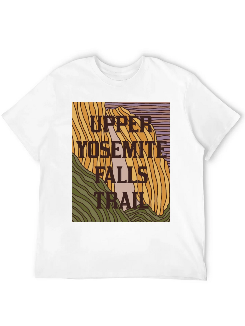 Upper Yosemite Falls Trail Graphic Tee product image 11