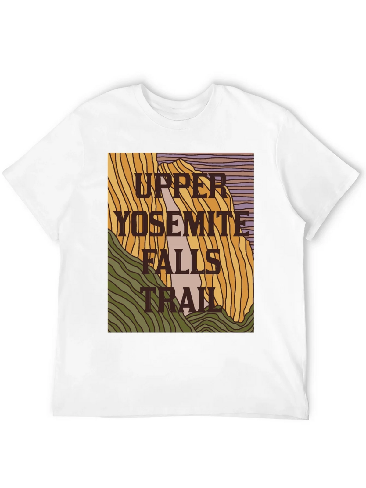 Upper Yosemite Falls Trail Graphic Tee product image 11