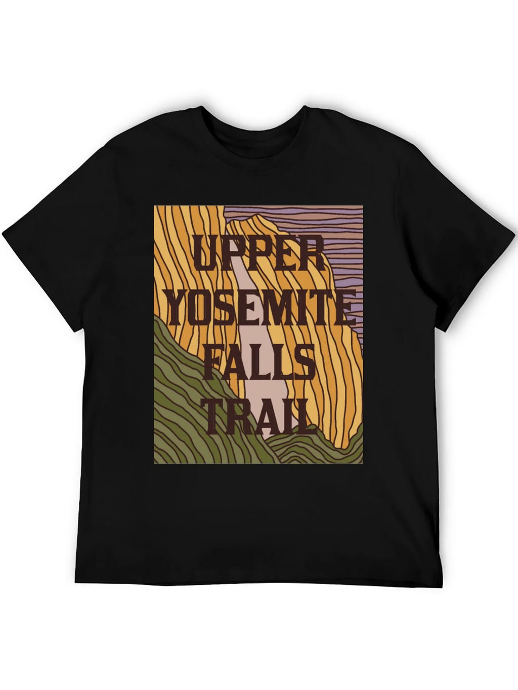Upper Yosemite Falls Trail Graphic Tee product image 5