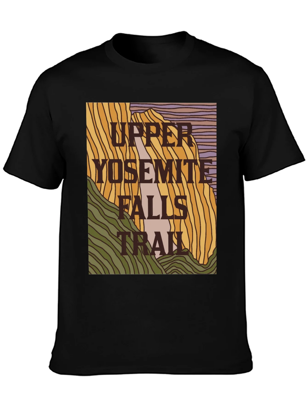 Upper Yosemite Falls Trail Graphic Tee product image 3