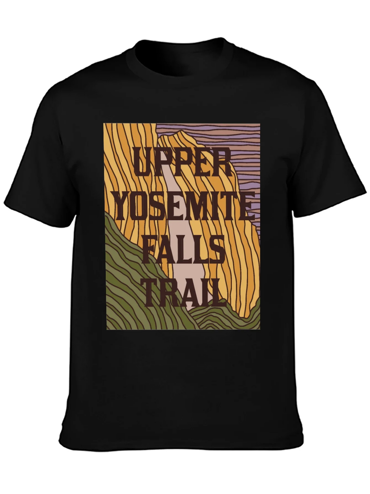 Upper Yosemite Falls Trail Graphic Tee product image 3