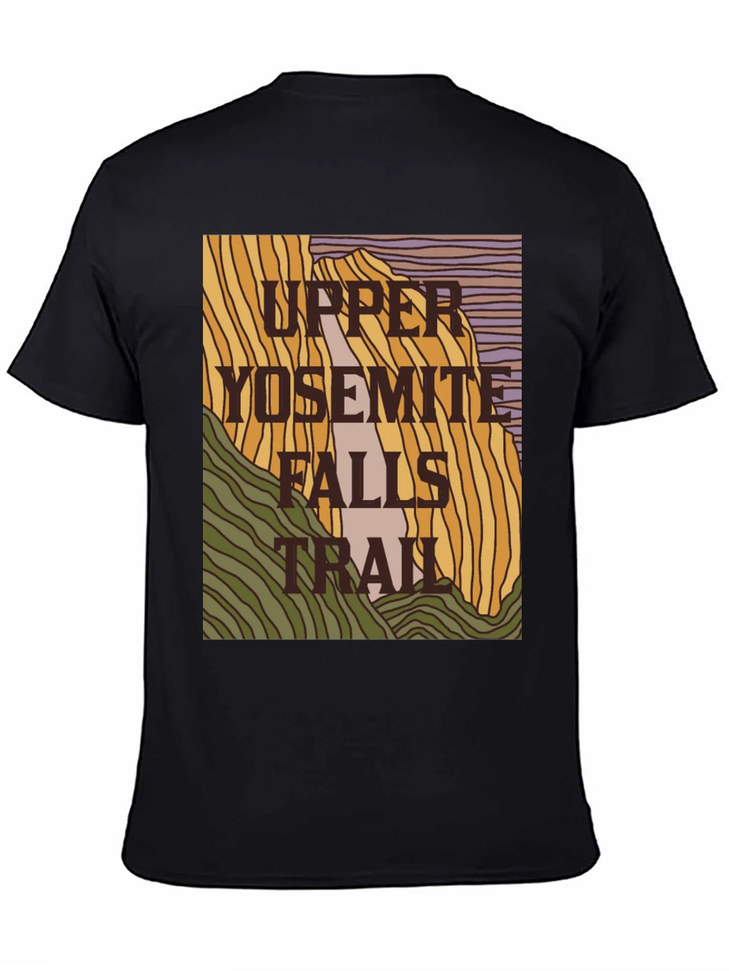 Upper Yosemite Falls Trail Graphic Tee product image 4