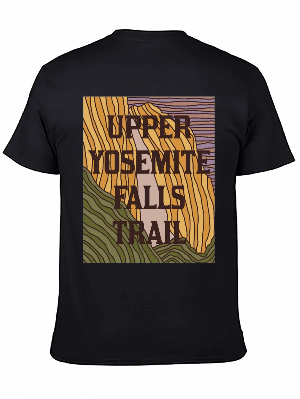 Upper Yosemite Falls Trail Graphic Tee product image 4