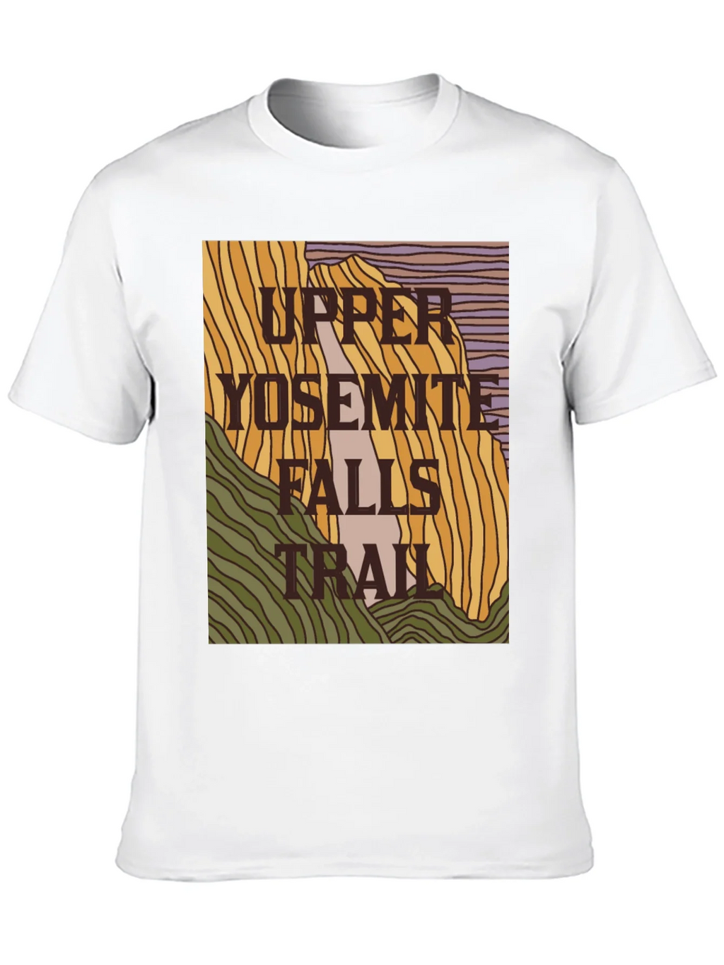 Upper Yosemite Falls Trail Graphic Tee product image 9