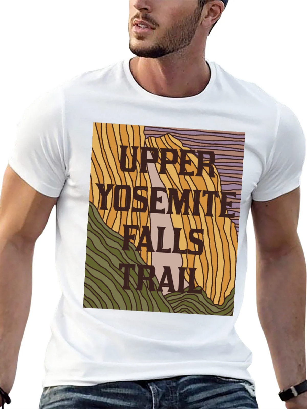 Upper Yosemite Falls Trail Graphic Tee product image 12