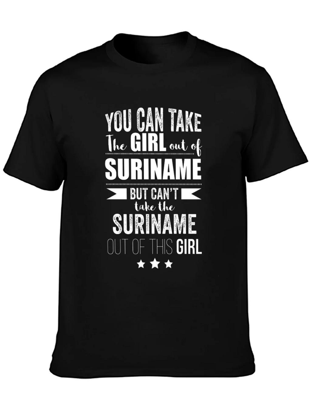 Suriname Girl T-Shirt - National Pride Apparel product image 3