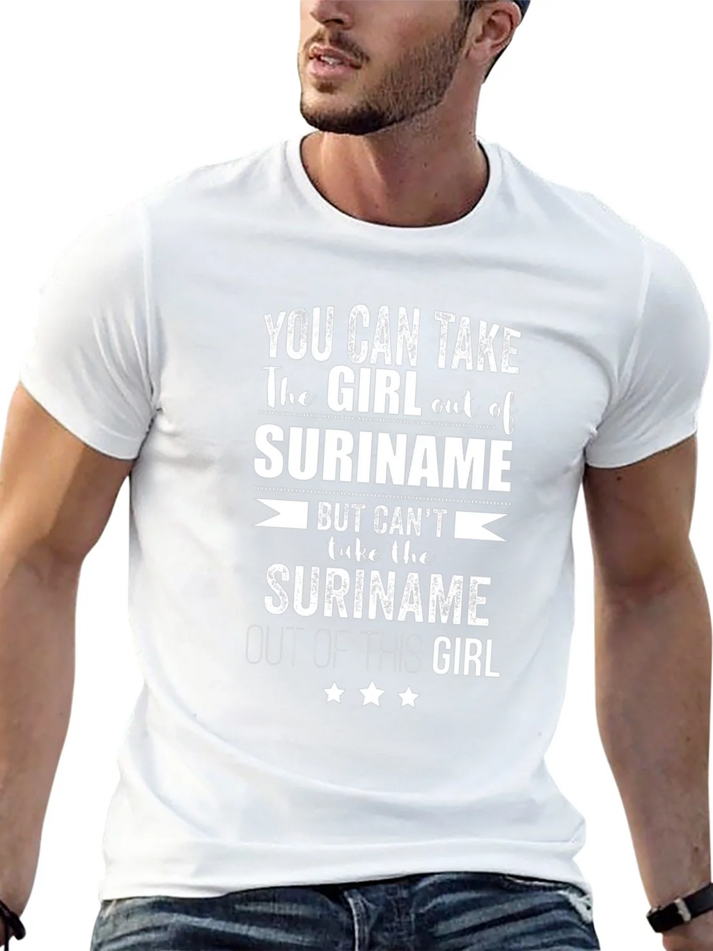 Suriname Girl T-Shirt - National Pride Apparel product image 11