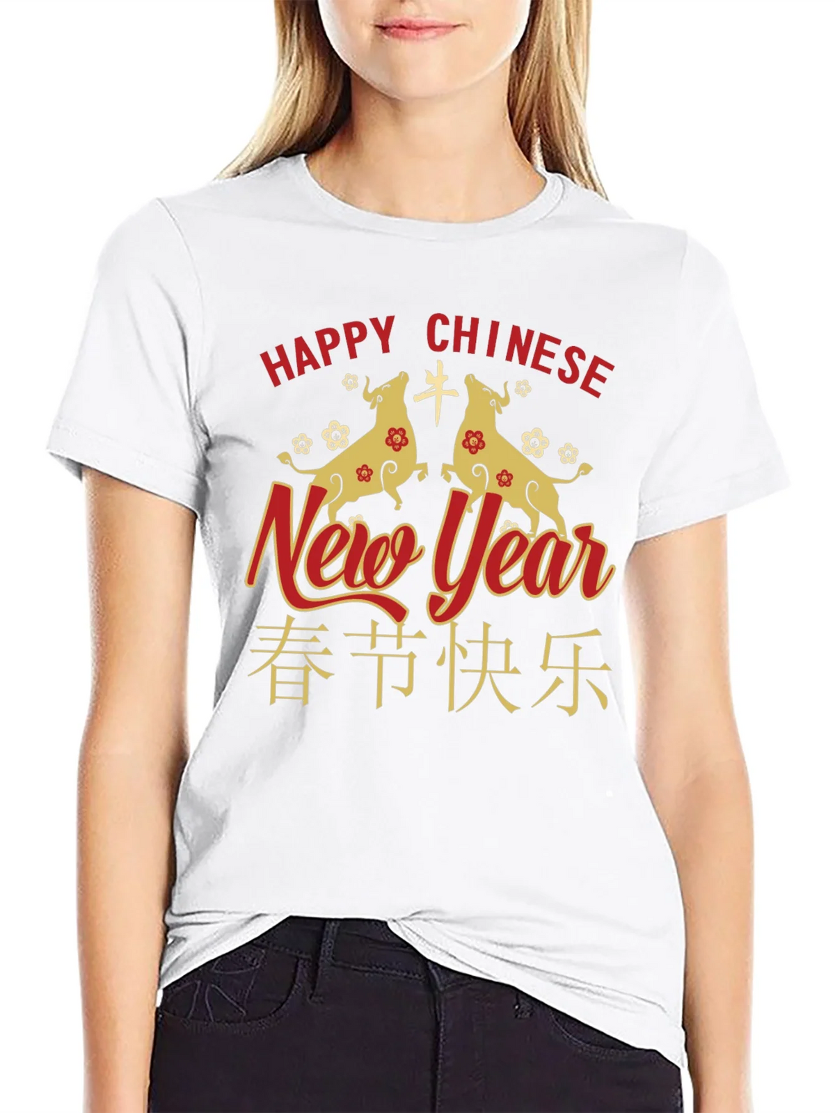 Chinese New Year Ox T-Shirt product image 7