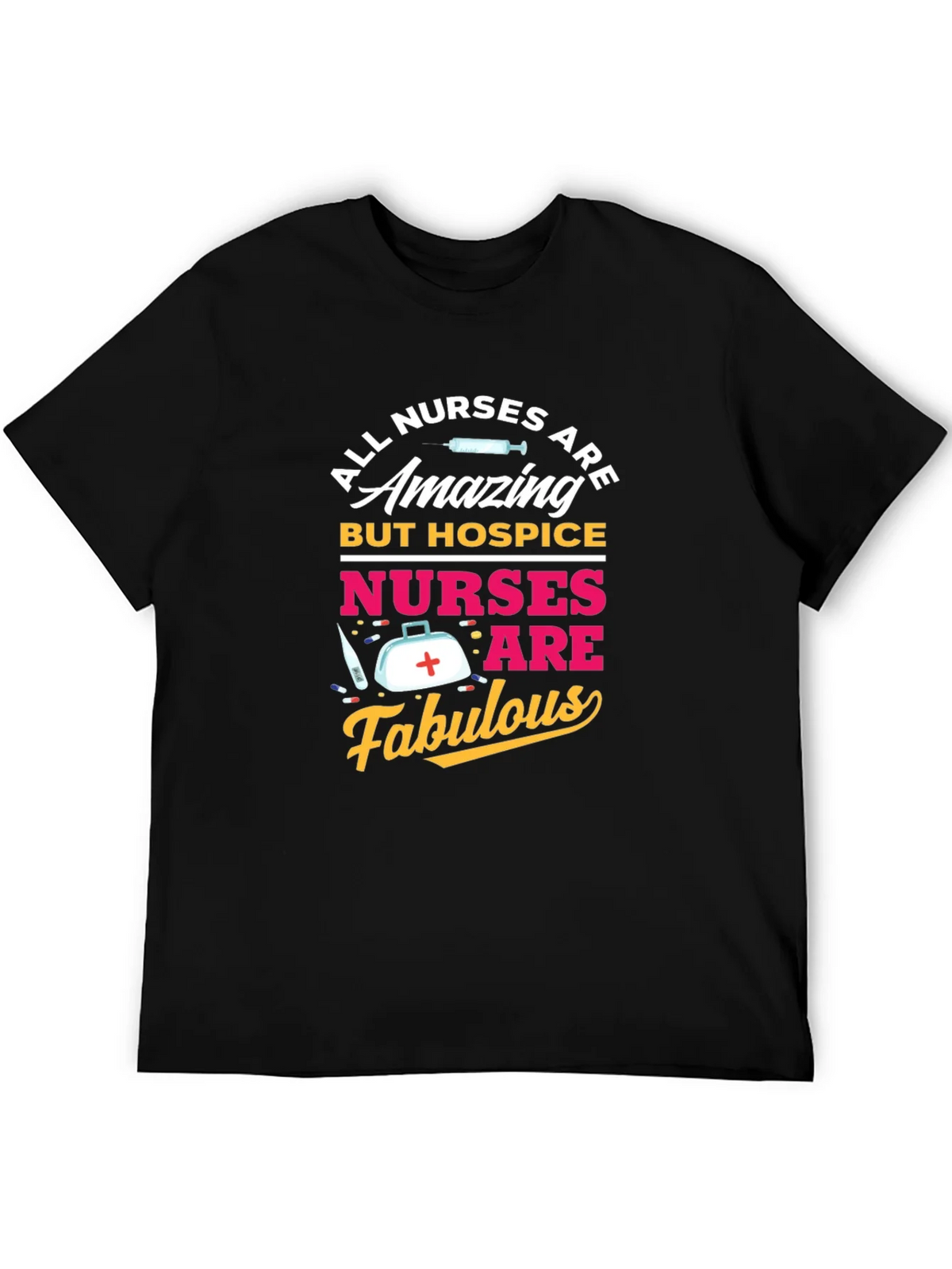 Hospice Nurse T-Shirt - All Nurses Are Amazing product image 5