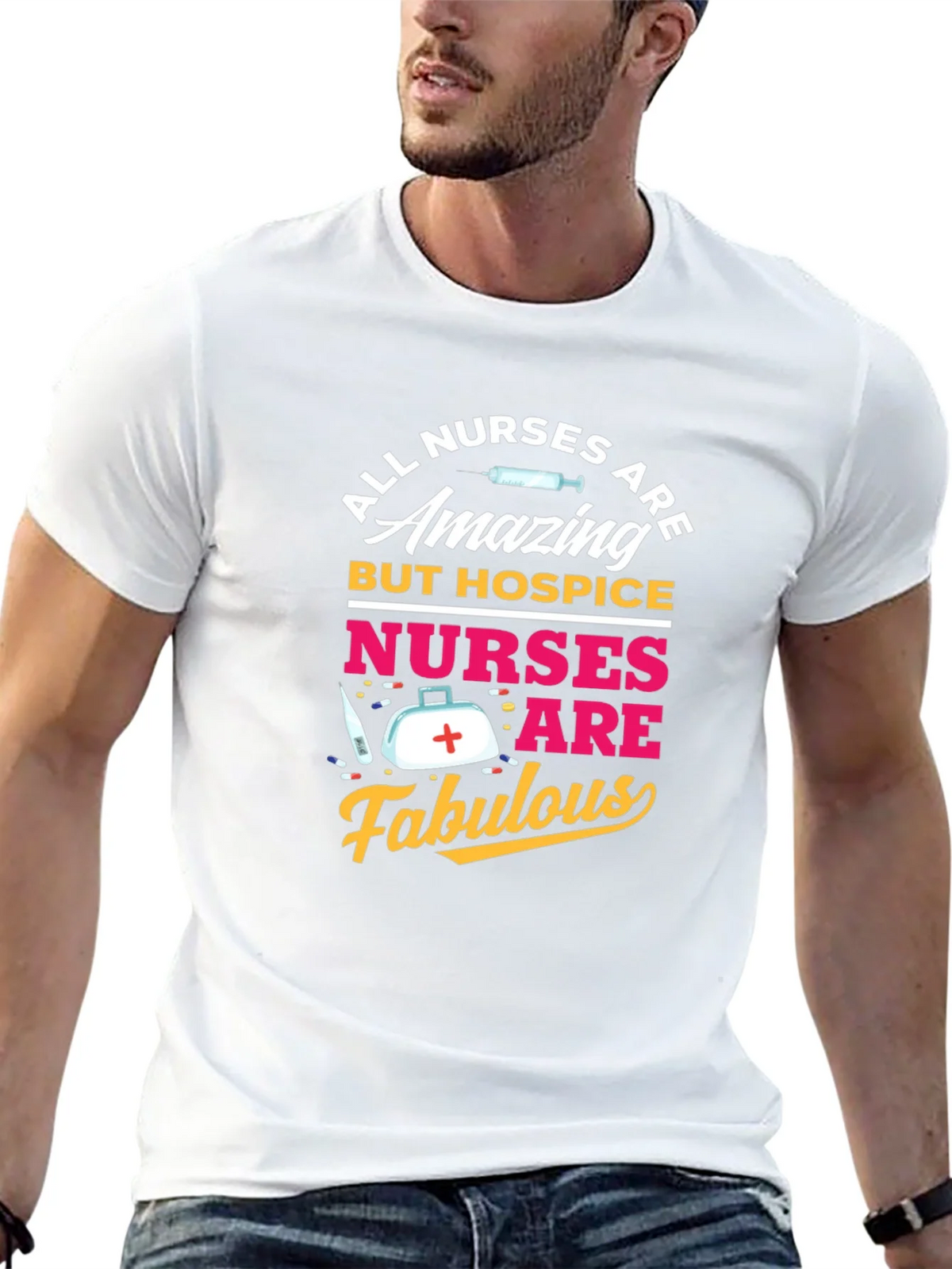 Hospice Nurse T-Shirt - All Nurses Are Amazing product image 11